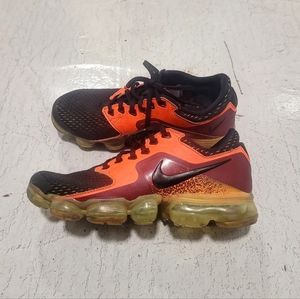 Nike Vapormax GS Black Red Orange